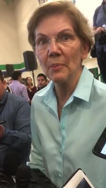 Elizabeth Warren doubles down