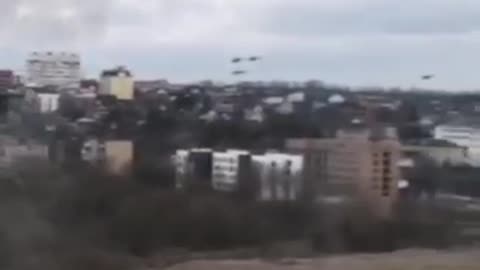 Feb 24 Russian Air Assault on Antonov airfield