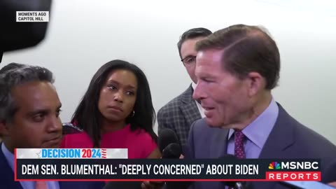 🚨🗣️ DICK BLUMENTHAL: "DEEPLY CONCERNED ABOUT BIDEN WINNING"