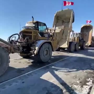 Sarnia border blocked.