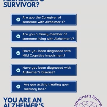 Are YOU an Alzheimers Survivor?