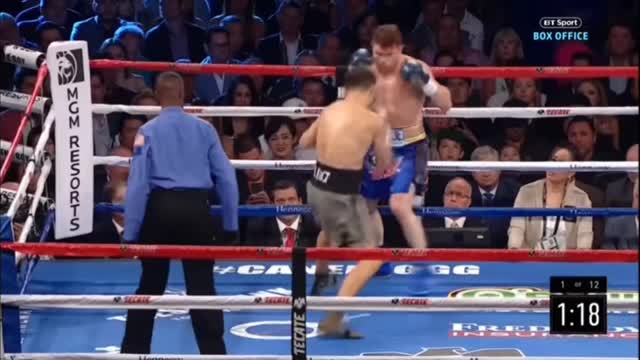 CANELO GOLOVKIN 1 CRAZY HIGHLIGHTS!!!