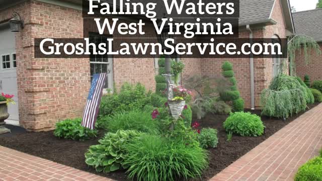 Mulching Falling Waters West Virginia Landscape