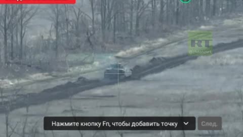 Destruction of BMP Marder on Zaporozhye.