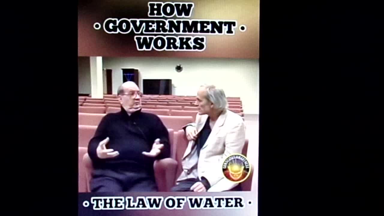 How Government Works, the law of water: