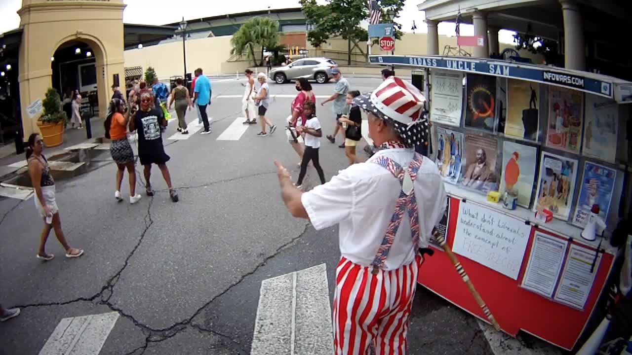 Bad Ass Uncle Sam : Liberals & Free Speech Don't Mix