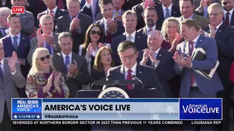 Speaker Of The House Mike Johnson Agenda On Capital Steps