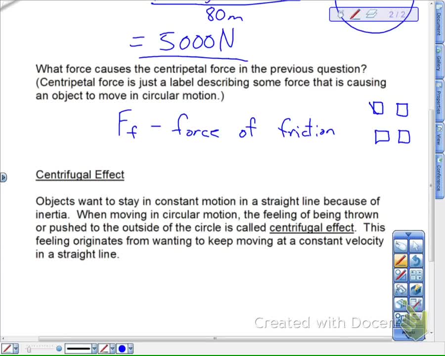 Centripetal Force Lesson