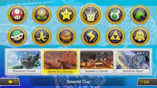 Mario Kart 8 Deluxe Switch Princess Peach Part 15 Bowser's Castle