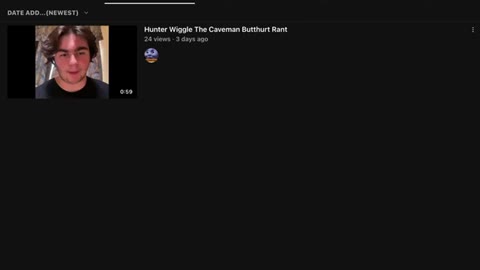 Hunter Wiggle Rant on Cringe Archives