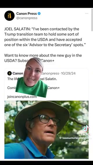 Packing this administration with people who actually know about the industries...