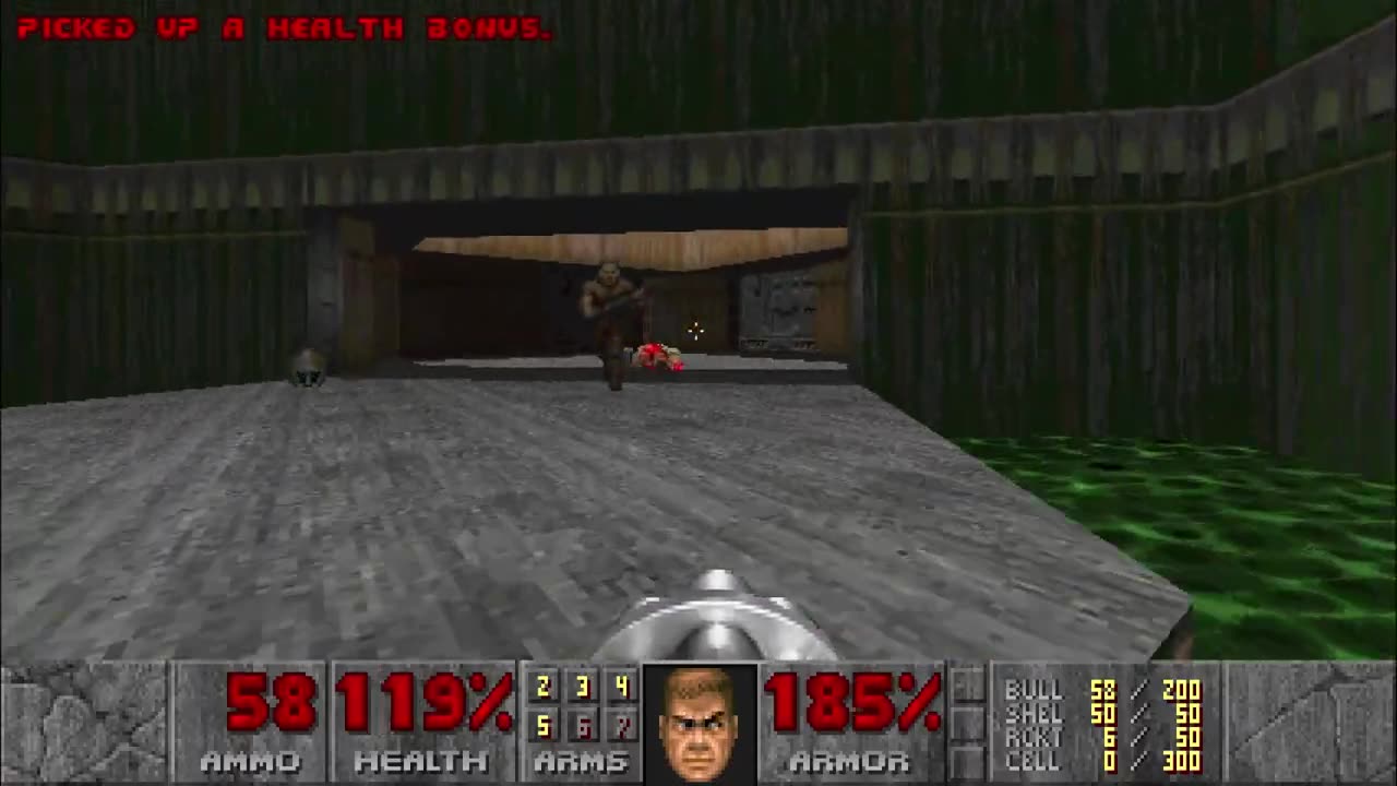 Doom (1993) - Knee-Deep in the Dead - Central Processing (level 6)