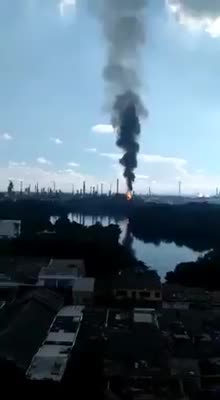 Controlan incendio en planta de la refinería de Barrancabermeja