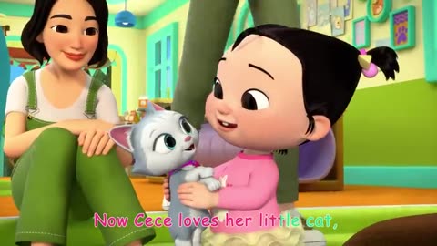 Cece Had a Little Cat | CoComelon Nursery Rhymes & Kids Songs