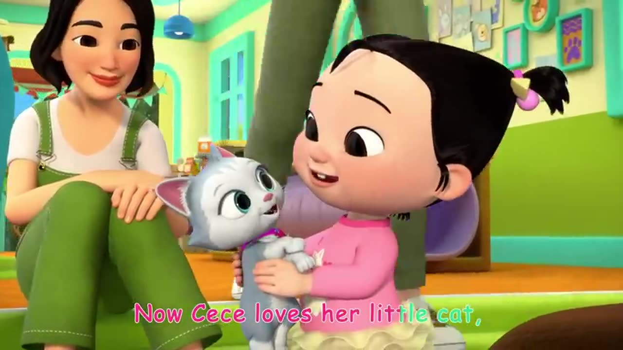 Cece Had a Little Cat | CoComelon Nursery Rhymes & Kids Songs
