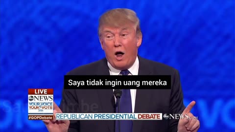 Trump: Pendonor Uang Kampanye Punya Maksud Khusus