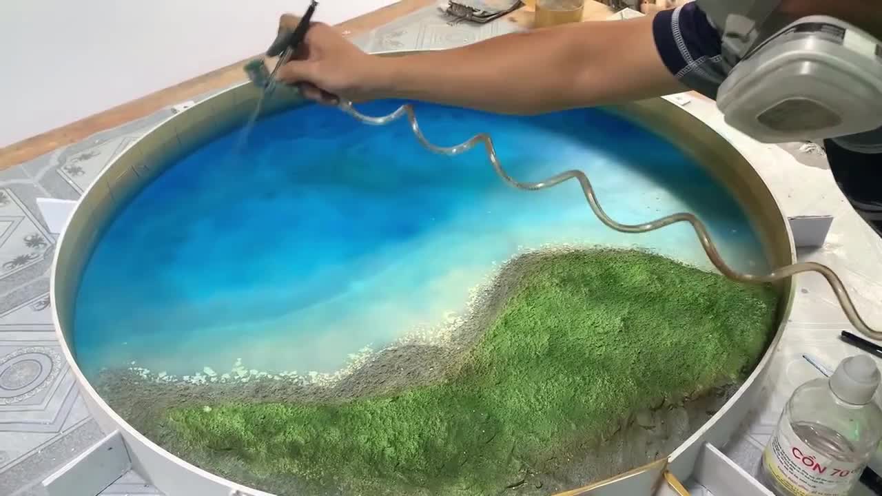 3-D resin project and it's perfect.