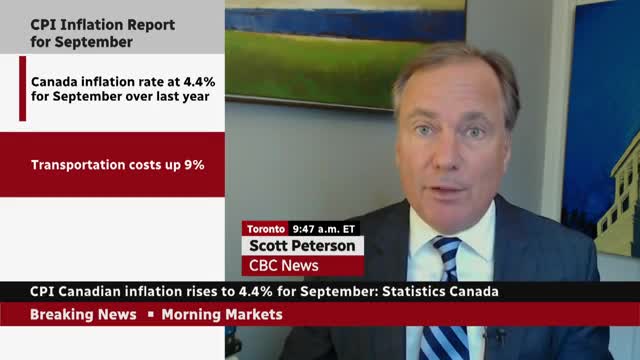 Canada's Inflation jump to 4.4%