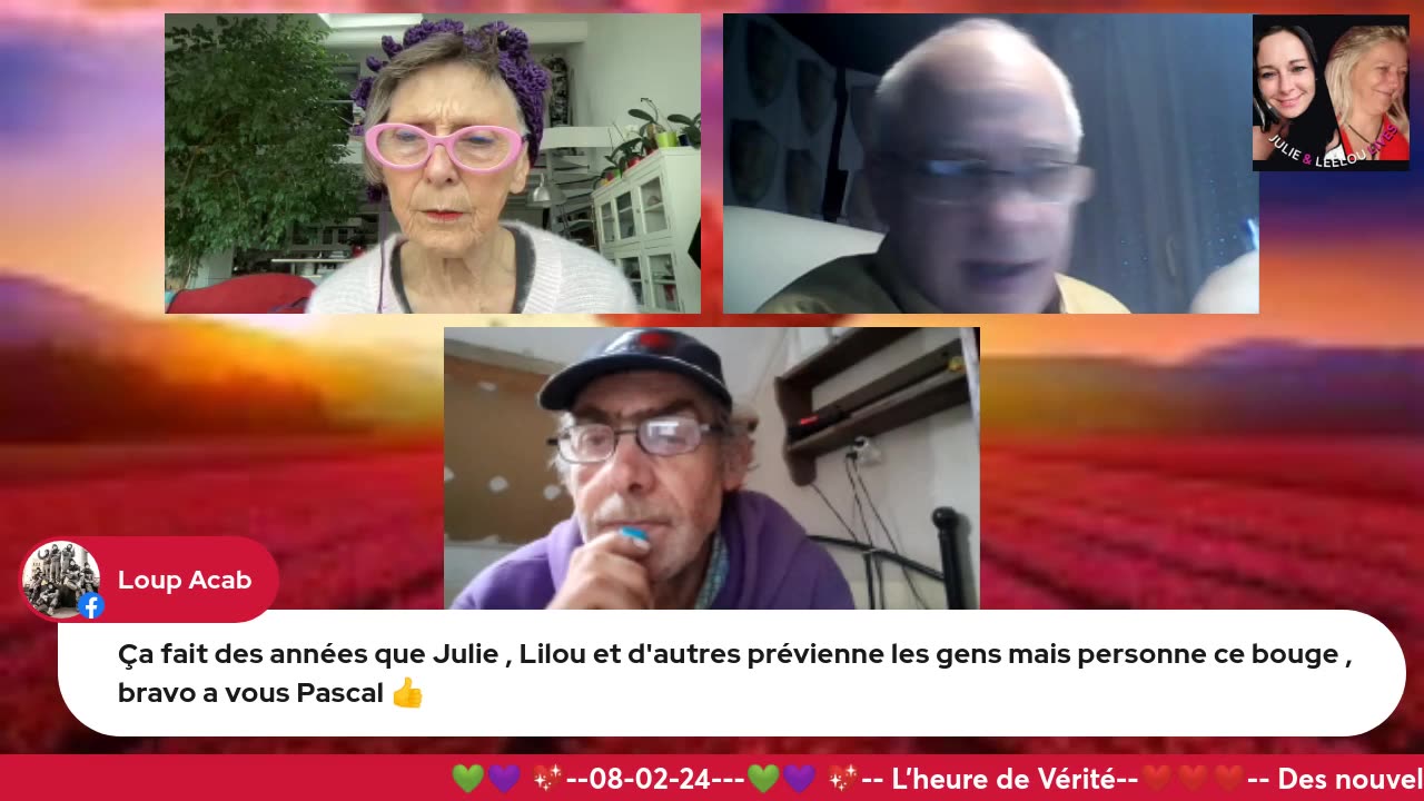 L'heure de Vérité 08/02 avec Pascal SAFAC_J & Maj