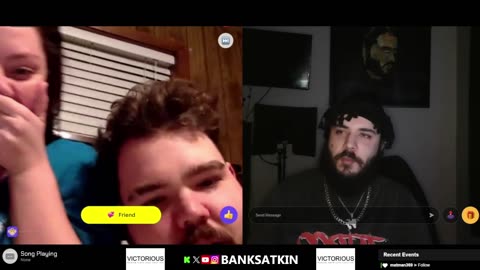 Banks Meets a Nearly Unrecognizable Adin Ross on MonkeyApp After His Long Break from Streaming