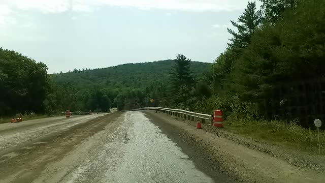 One messed up road in Vermont