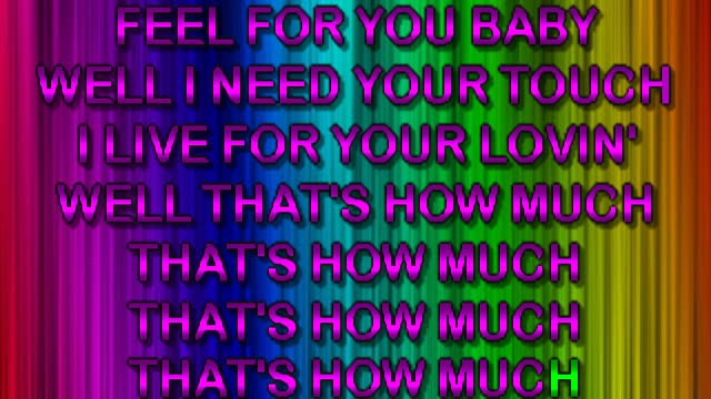 kbkaraokekiing how much ii feel (ambrosia)