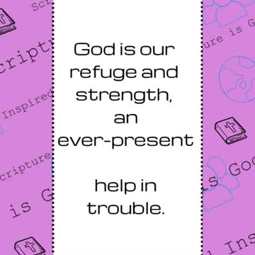 #shorts #verseoftheday #ytshorts #scripture #Video Psalm 46:1