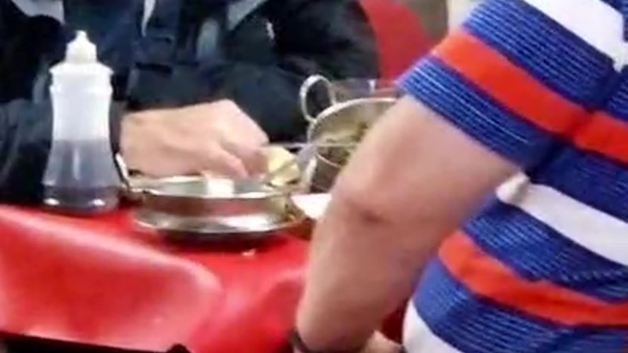When your too drunk but go restaurant for food