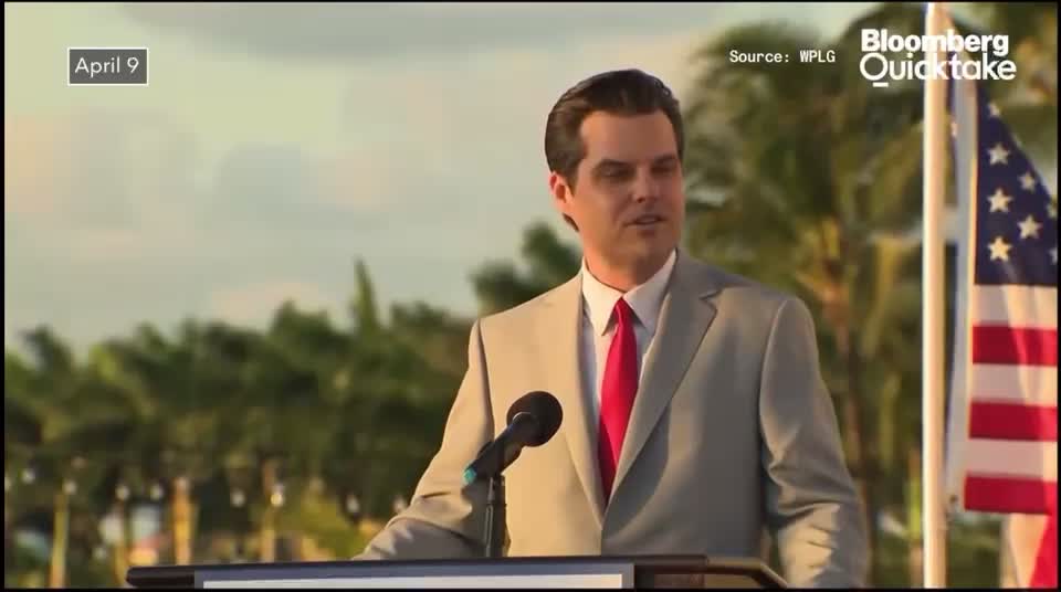 Gaetz Vows to Fight Ethics Probe at Trump Golf Club: 'I'm Not Going Anywhere'