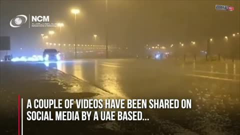 WATCH: Dubai creates fake rain using drones to beat heat | amazing