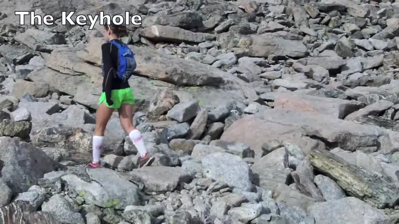 Climbing Long's Peak via the Keyhole Route