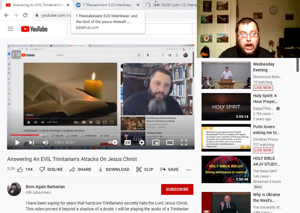 refuting bryan denlinger's response to a trinitarian