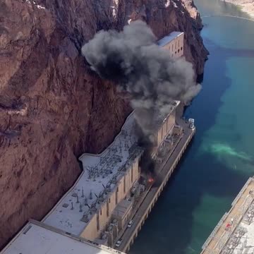WATCH: Explosion at the Hoover Dam