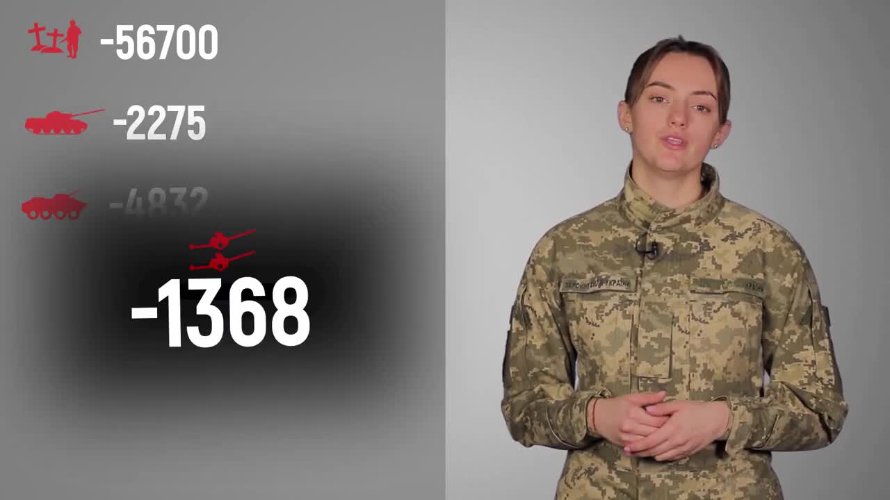 Total enemy combat losses from 24.02 to 25.09