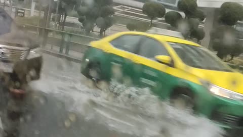 Rainy season in Thailand