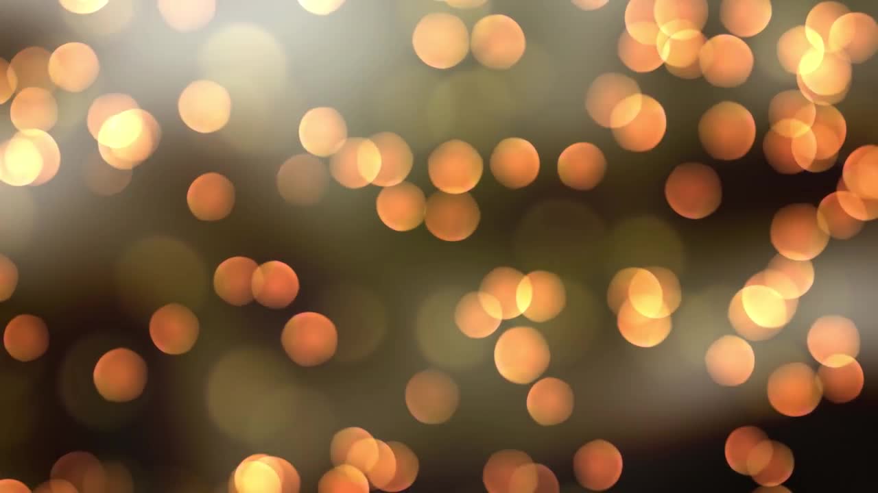 Small Little Orange Lights | Relaxing Screensaver