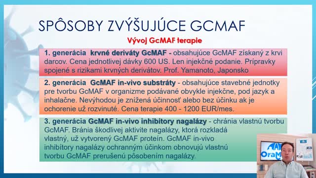 OraMaf imunoterapia rakoviny a chronických ochorení