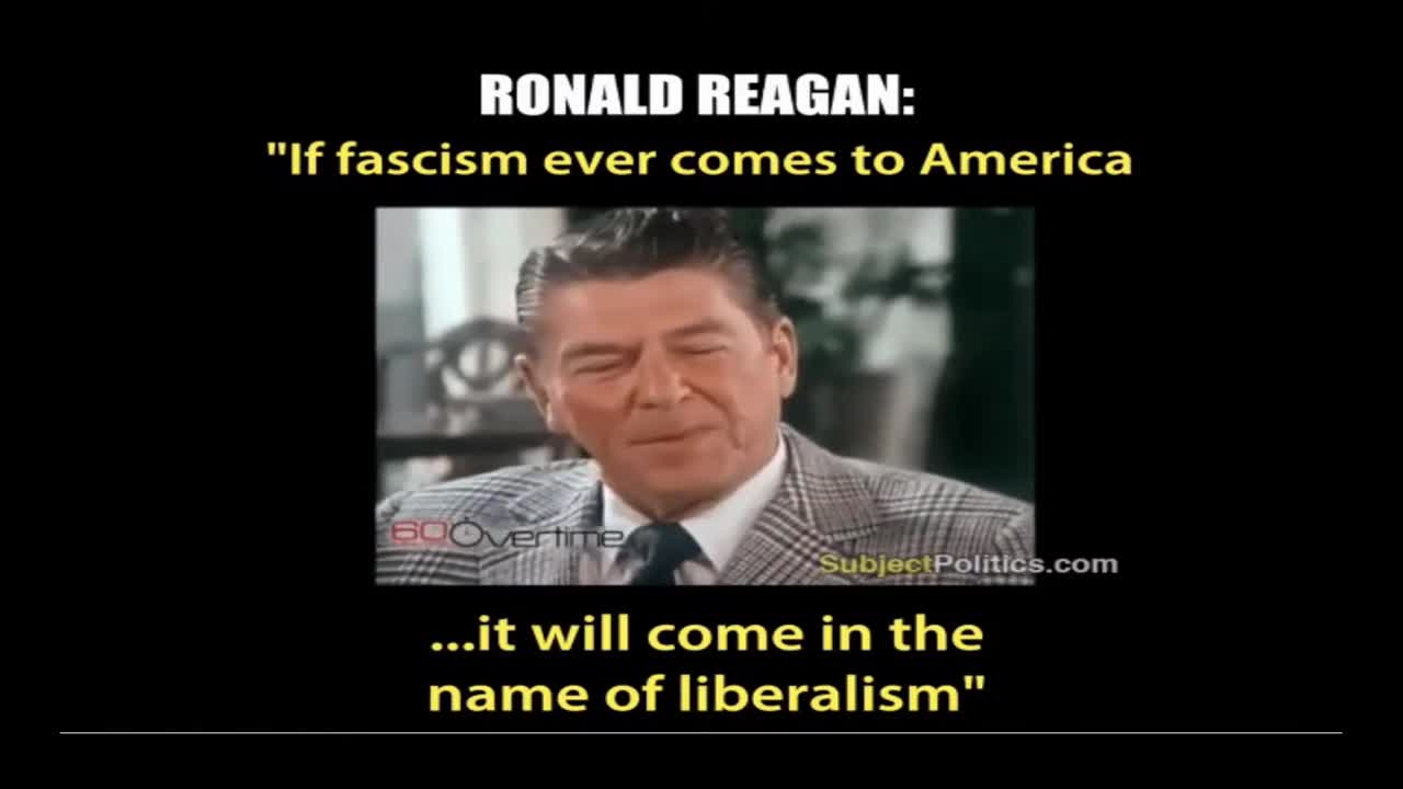 Liberalism is Fascism