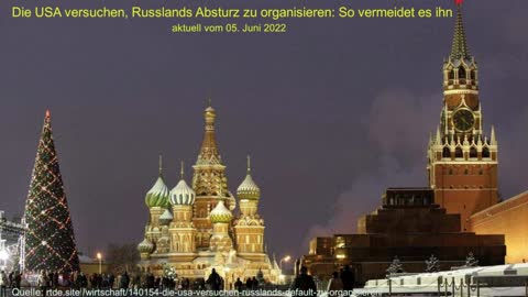 Die USA versuchen, Russlands Absturz zu organisieren: So vermeidet es ihn