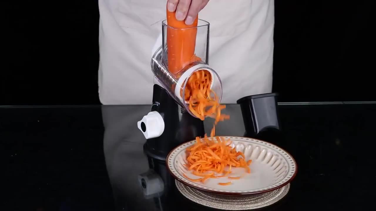 Cambom Rotary Cheese Grater Hand Crank Cheese Shredder for Fresh Cheese Vegetable