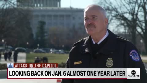 Capitol Police chief on Jan. 6 attack anniversary.....