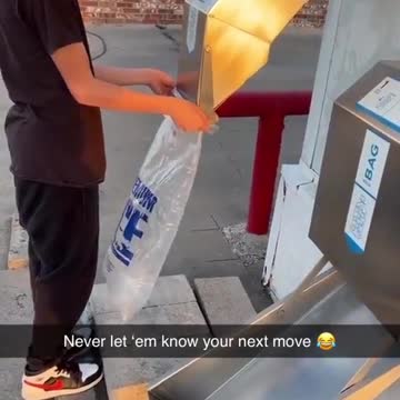 When you wait to receive something and you receive it where you don't expect it