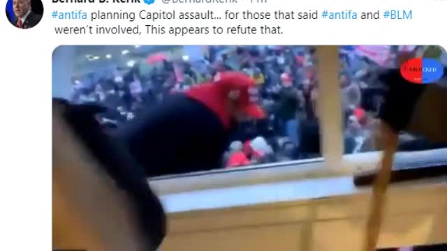 Antifa planning Capitol assault from inside the Capital building