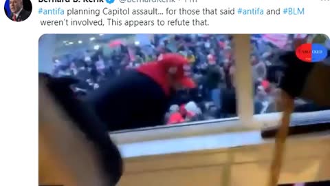 Antifa planning Capitol assault from inside the Capital building