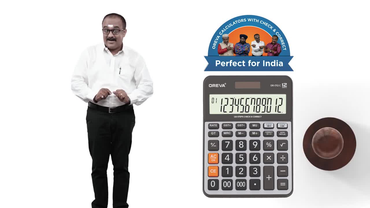 Oreva calculators perfect for India (South Indian)