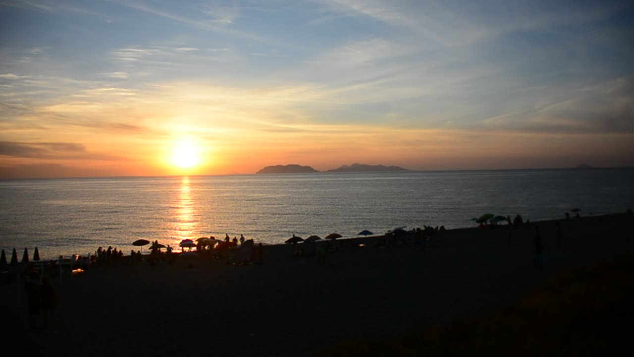 ITALIA - SUNSET AT MILAZZO SICELIA