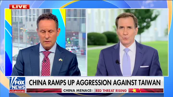 'Fox & Friends' Host Spars With Biden Spox Over Pelosi's Trip To Taiwan