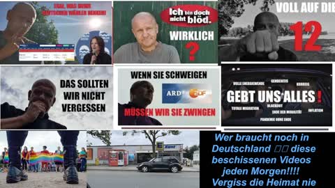 Wer braucht noch in Deutschland 🇩🇪 diese beschissenen Videos jeden Morgen!!!!