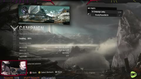 Halo Testing, Live Transmission... Halo Reach with me and LD