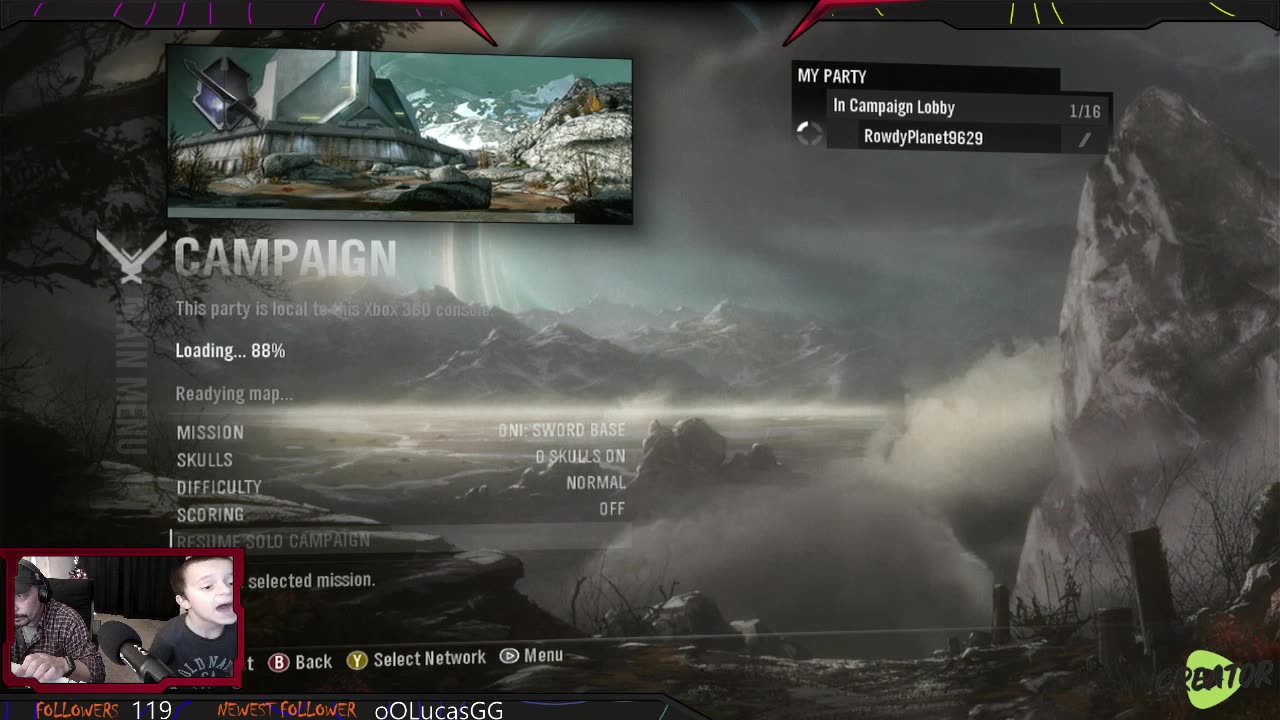 Halo Testing, Live Transmission... Halo Reach with me and LD